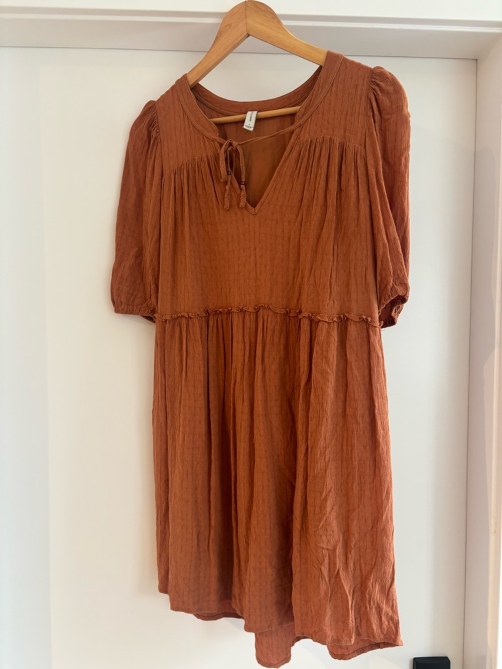 Gentle Fawn Rust Mini Dress